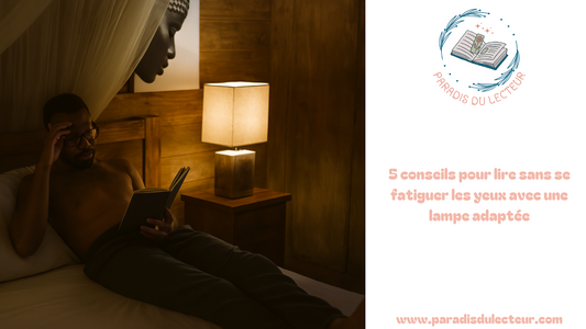 5 conseils pour lire sans se fatiguer les yeux avec une lampe adaptée