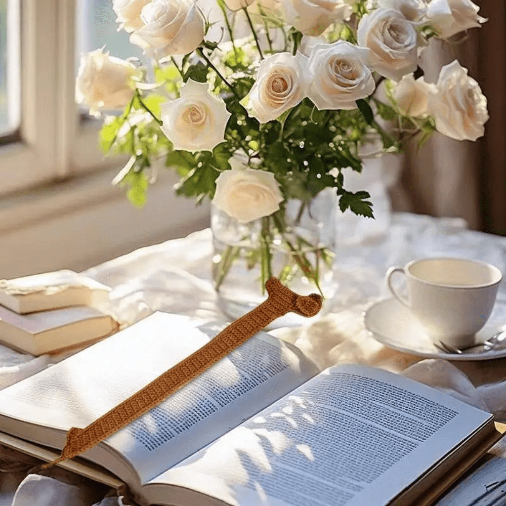 Marque-page au crochet | Chien | Paradis du lecteur