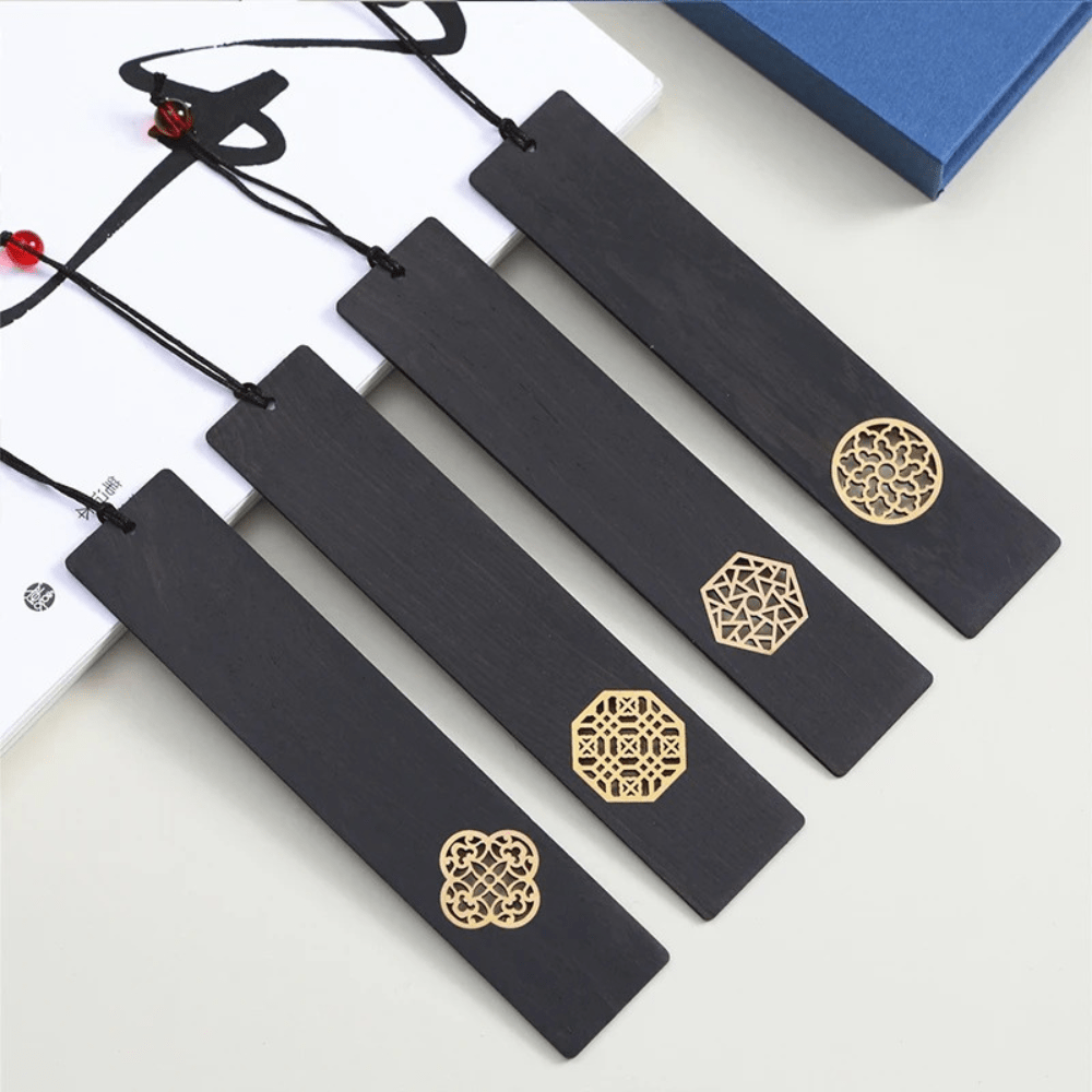 Marque-page en bois | Vintage | Paradis du lecteur