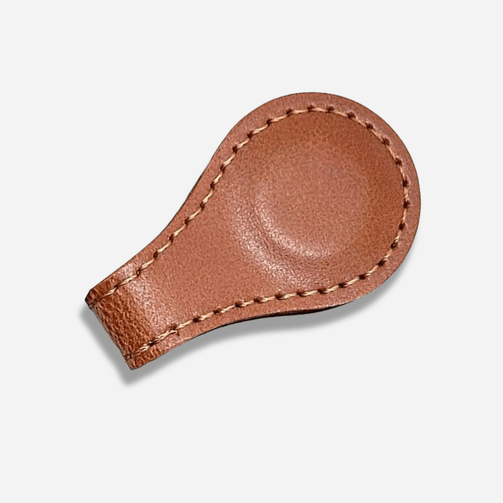 Marque-page en cuir | Magnétique | Paradis du lecteur Marron Clair