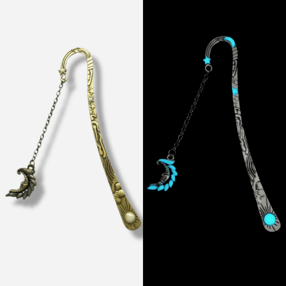 Marque-page lumineux | Lune | Paradis du lecteur Lune