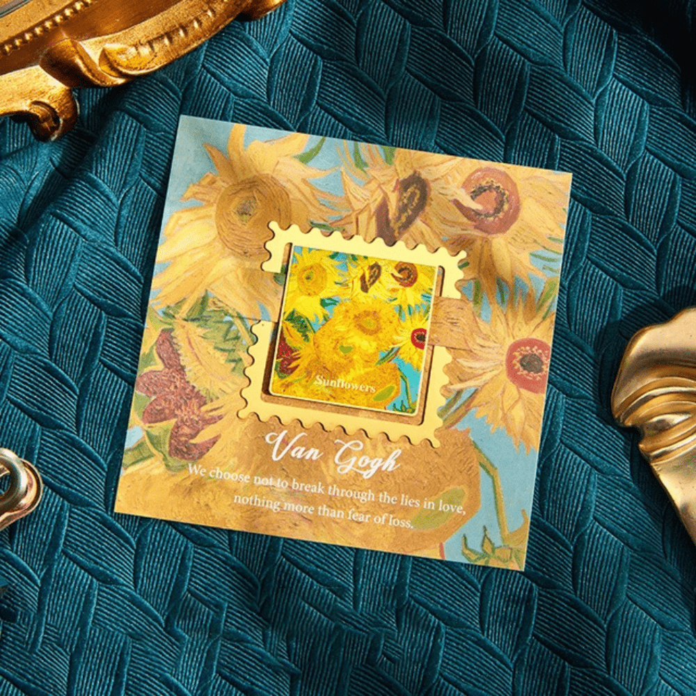 Marque-page original | Timbre | Paradis du lecteur Tournesols