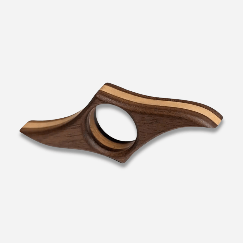 Paradis du lecteur - Bague de lecture en bois design