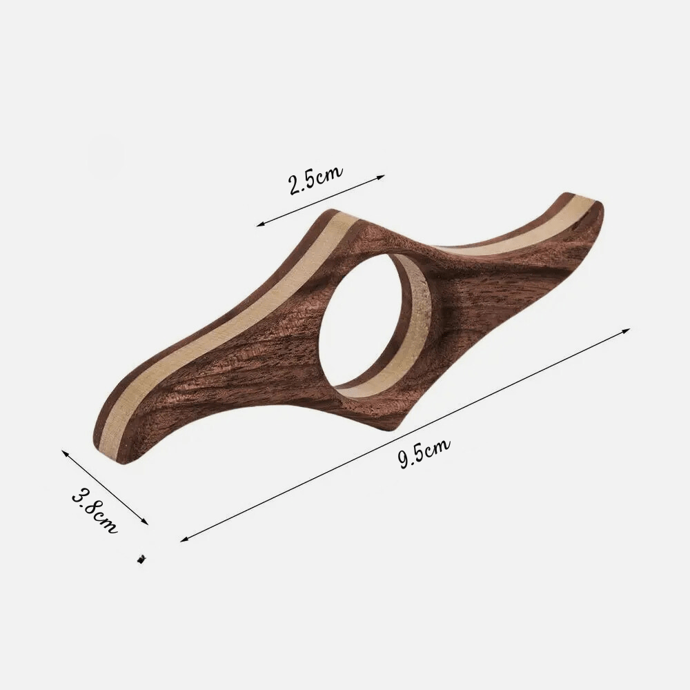 Paradis du lecteur - Bague de lecture en bois design L