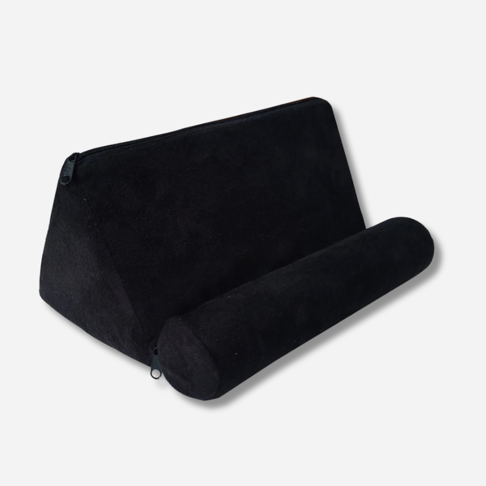 Paradis du lecteur ® - Coussin porte livre Noir