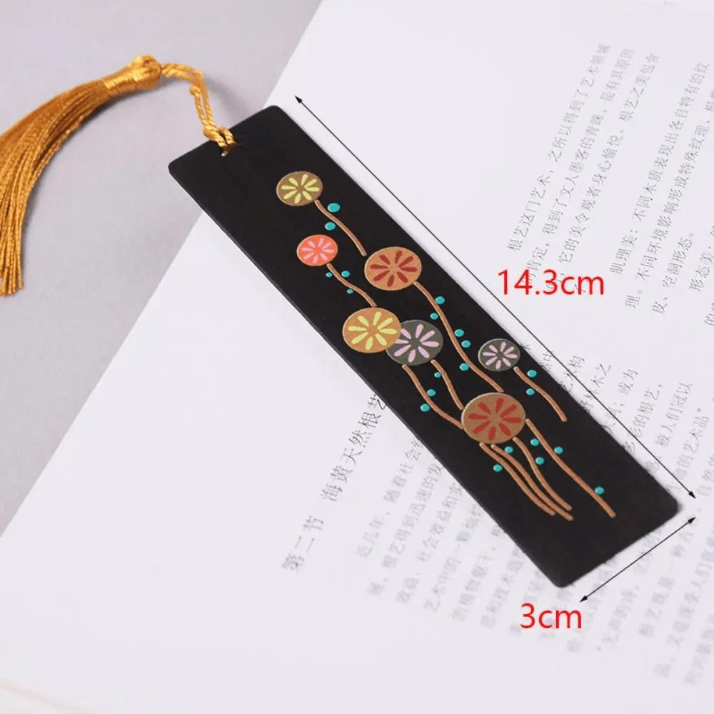 Paradis du lecteur - Marque-page en bois | Bois sucré