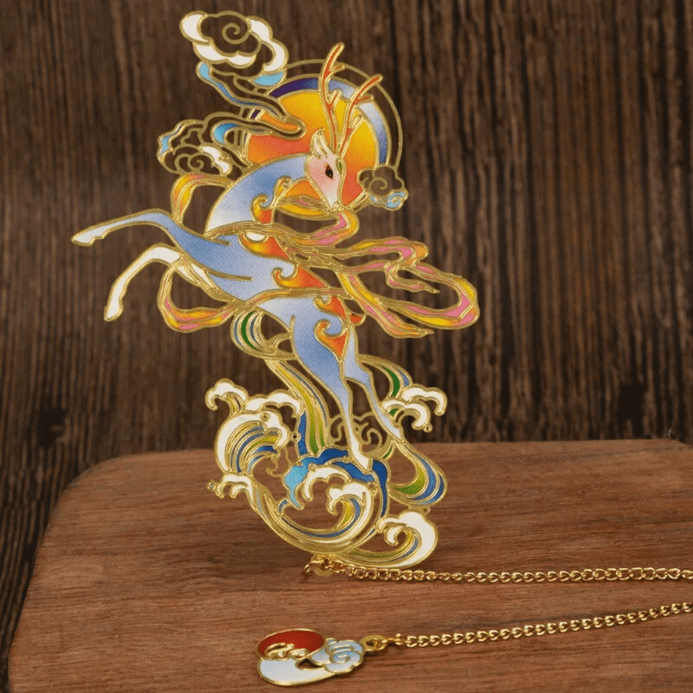 Paradis du lecteur - Marque-page en métal | Cerf Cerf