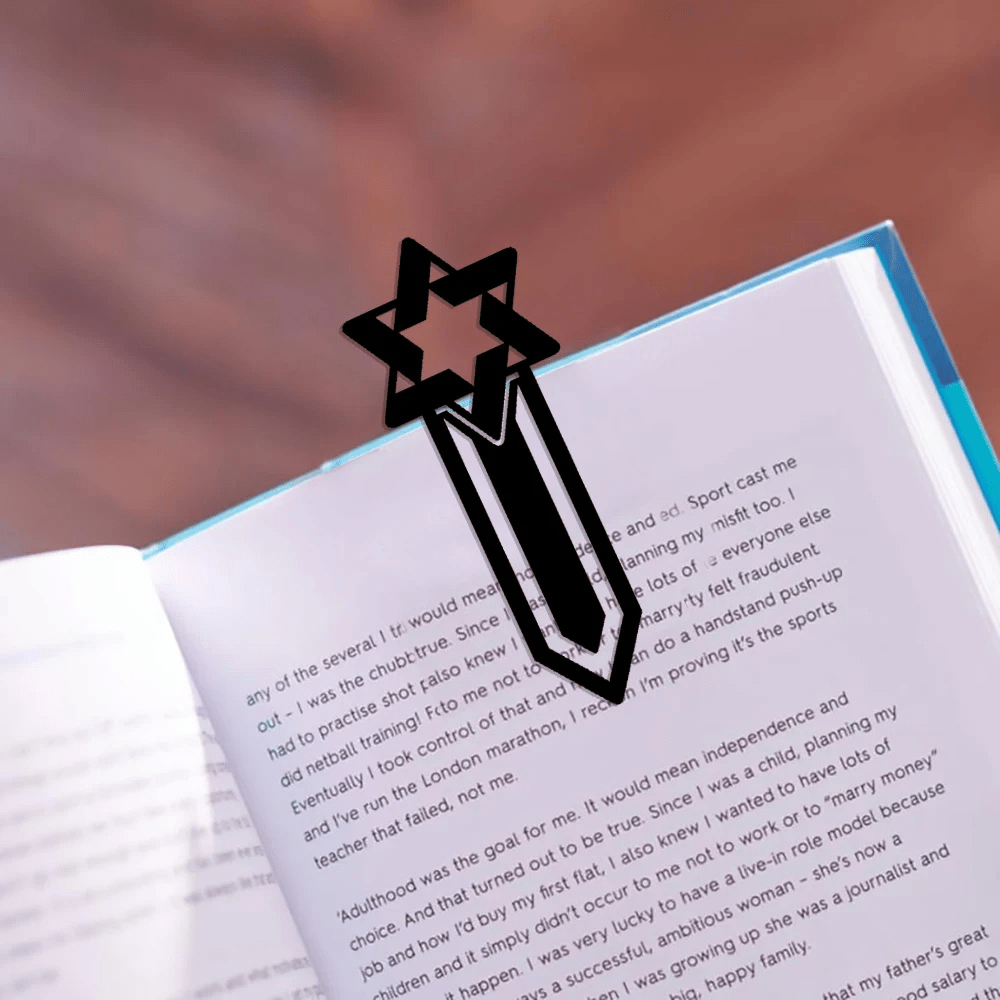 Paradis du lecteur - Marque-page en métal | Lueur d’étoile