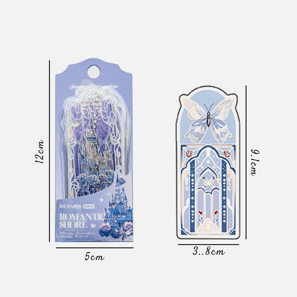 Paradis du lecteur - Marque-pages en PVC | Réfléchissants