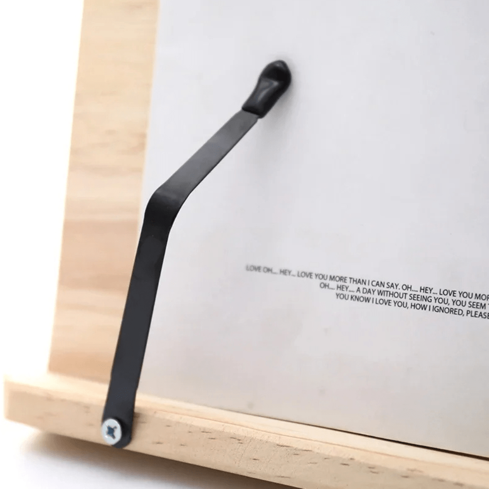 Paradis du lecteur ® - Porte livre en bois polyvalent Bois de pin
