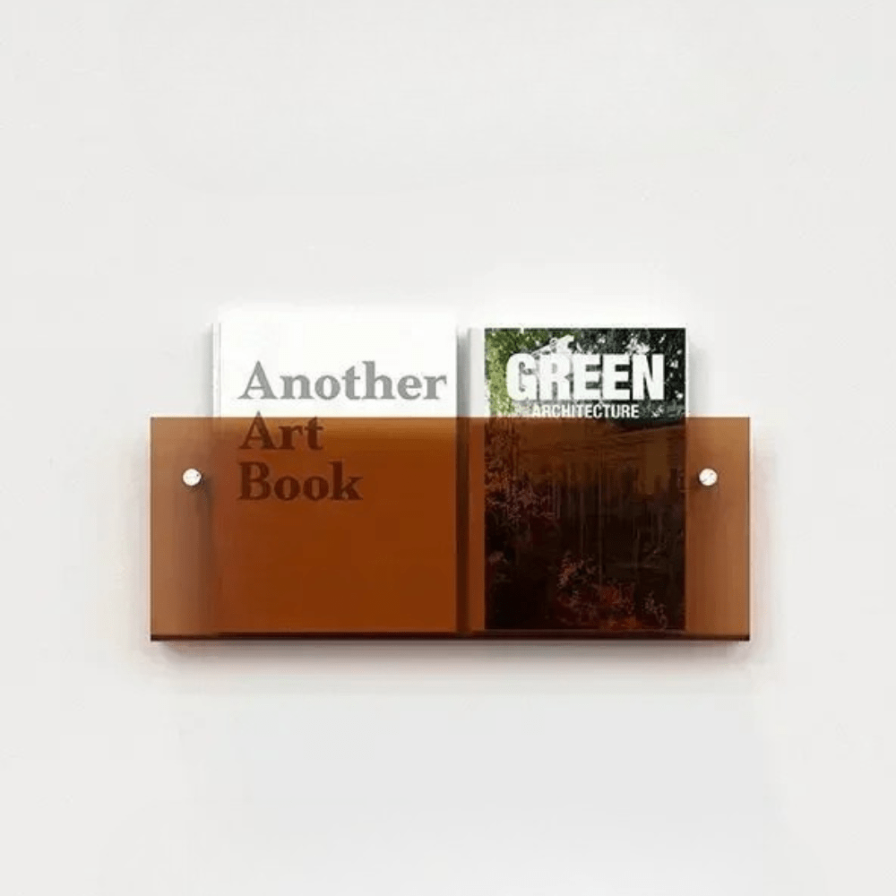 Paradis du lecteur ® - Porte livre mural transparent 50cm