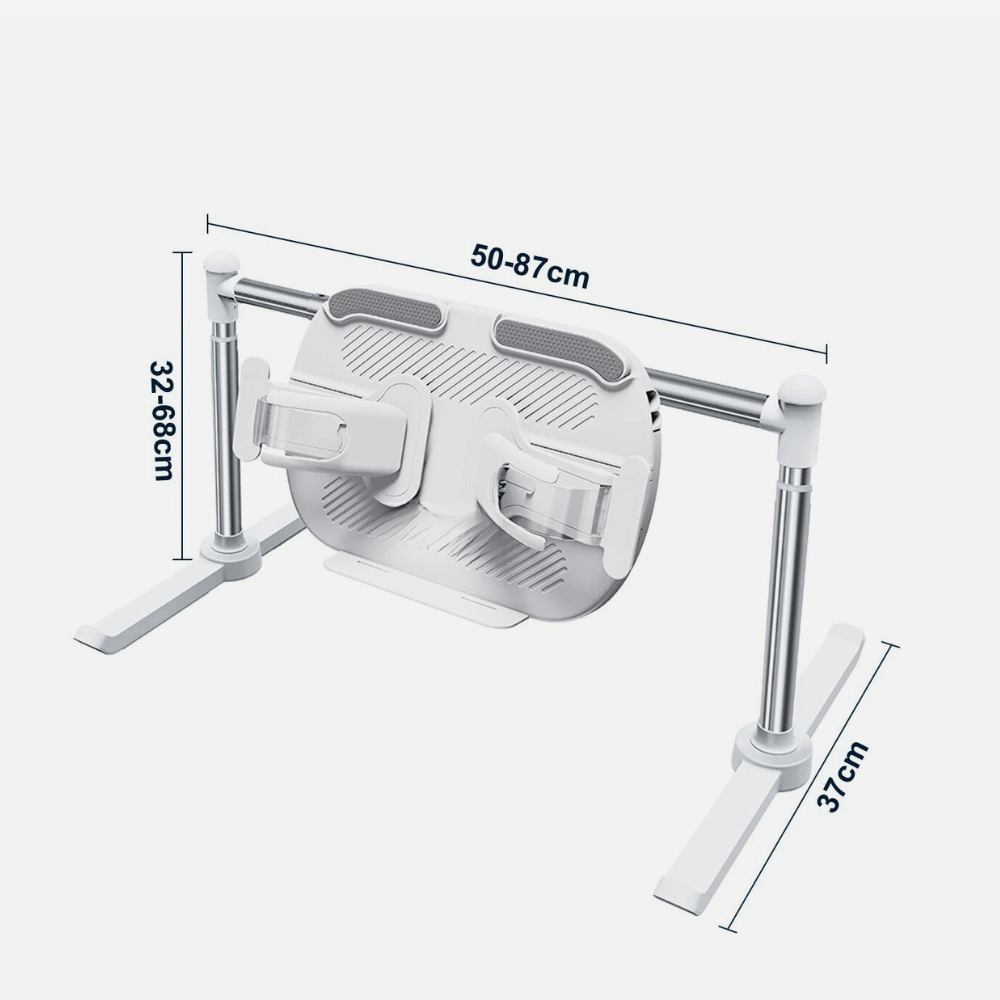 Paradis du lecteur ® - Porte livre pour lit haut de gamme Blanc