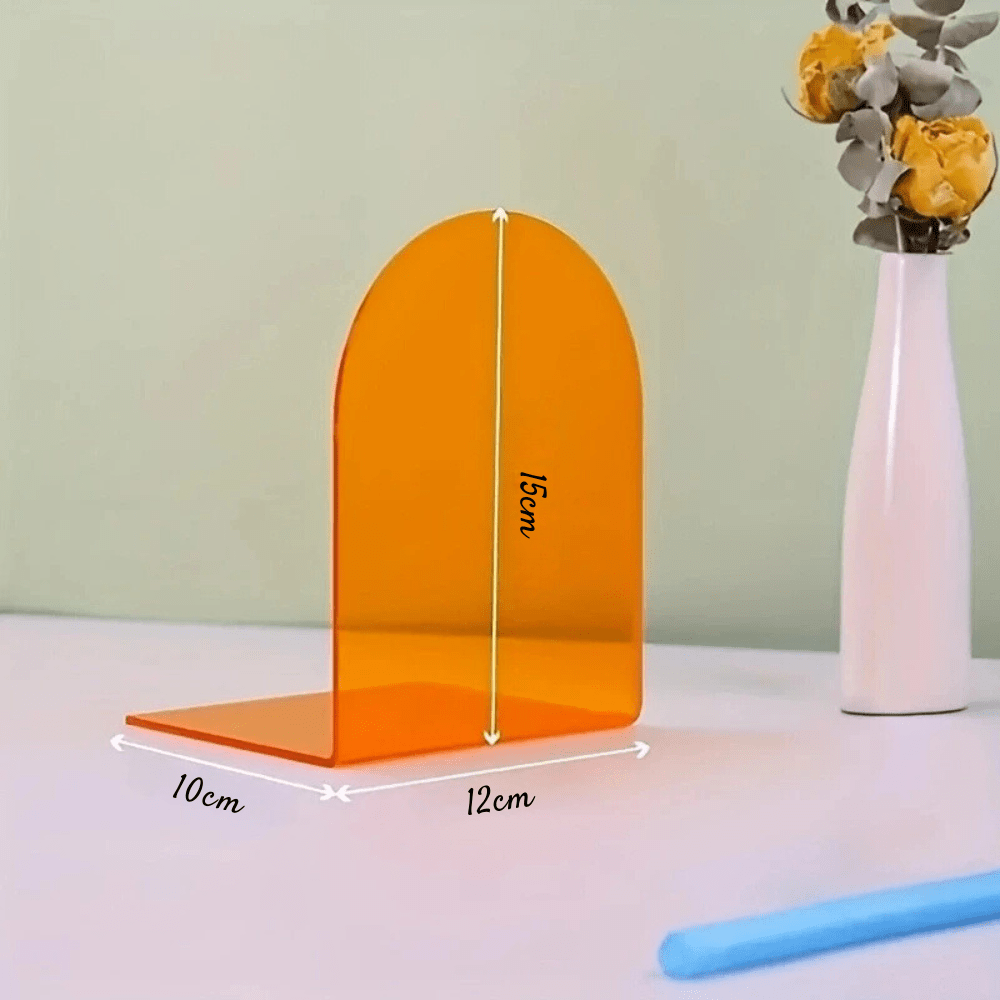 Paradis du lecteur - Serre-livre en acrylique | Prisme coloré