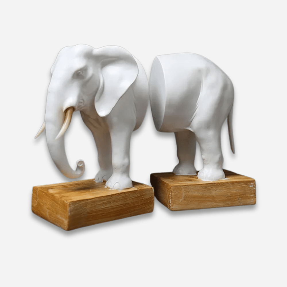 Paradis du lecteur - Serre livre en céramique | L’éléphant Blanc