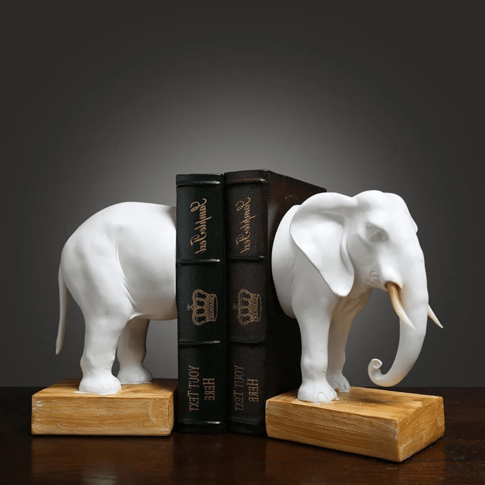Paradis du lecteur - Serre livre en céramique | L’éléphant Blanc