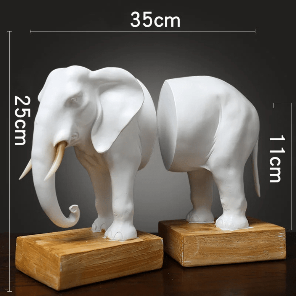Paradis du lecteur - Serre livre en céramique | L’éléphant Blanc