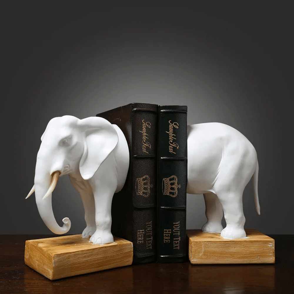 Paradis du lecteur - Serre livre en céramique | L’éléphant Blanc