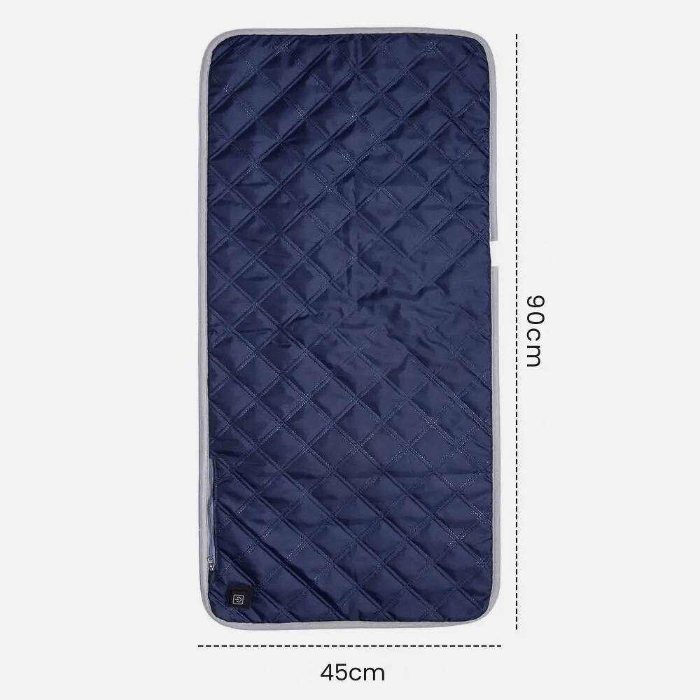 PDL® - Coussin de lecture chauffant avec port USB et Type-C Bleu (style 1)