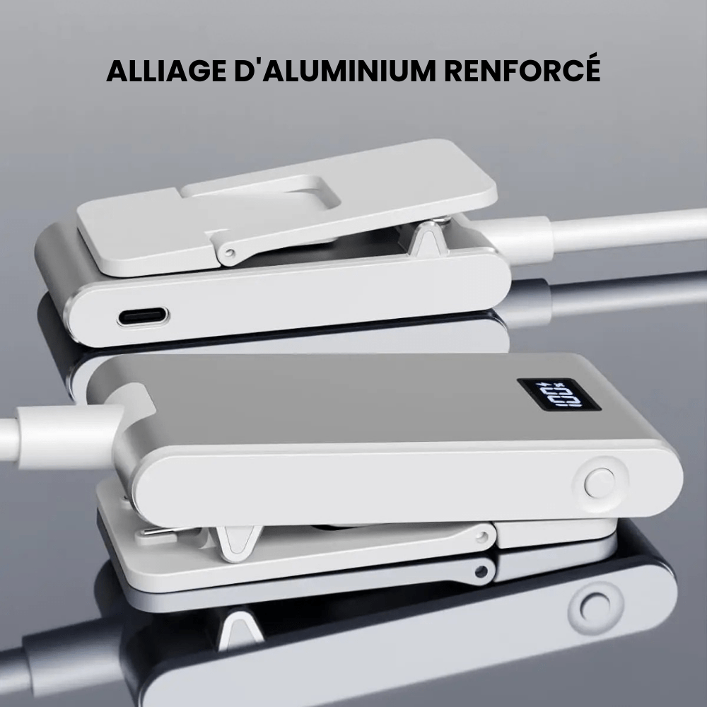 PDL® - Lampe de lecture aluminium USB anti-lumière bleue