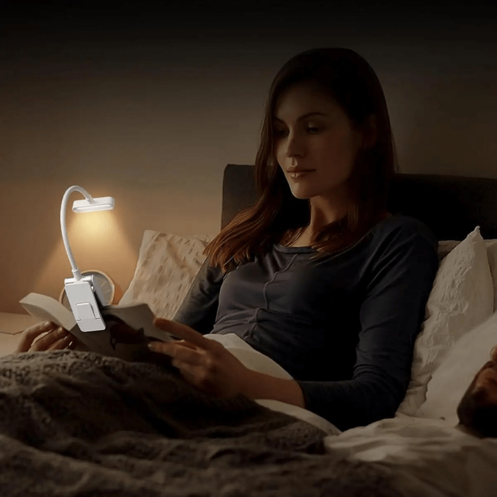 PDL® - Lampe de lecture aluminium USB anti-lumière bleue