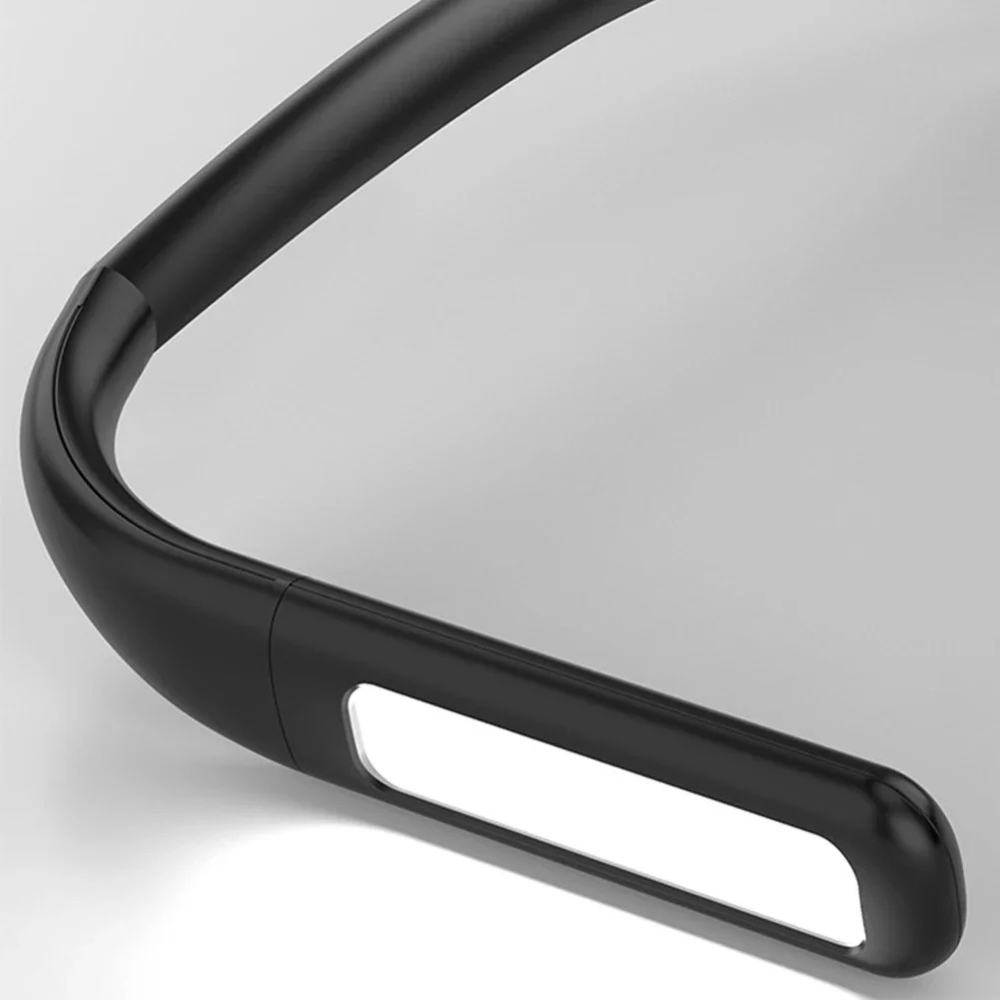 PDL® - Lampe de lecture de lit LED flexible avec 3 couleurs Noir