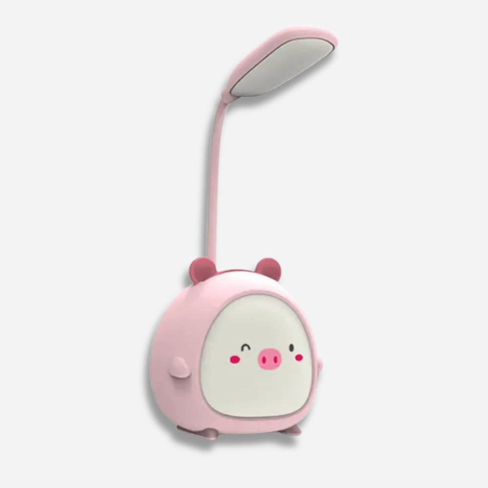 PDL® -Lampe de lecture LED chevet enfant réglable Cochon / Vert