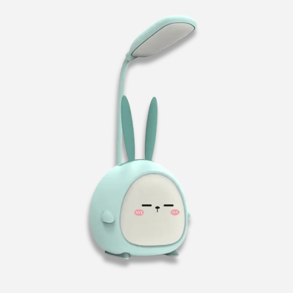 PDL® -Lampe de lecture LED chevet enfant réglable Lapin / Bleu