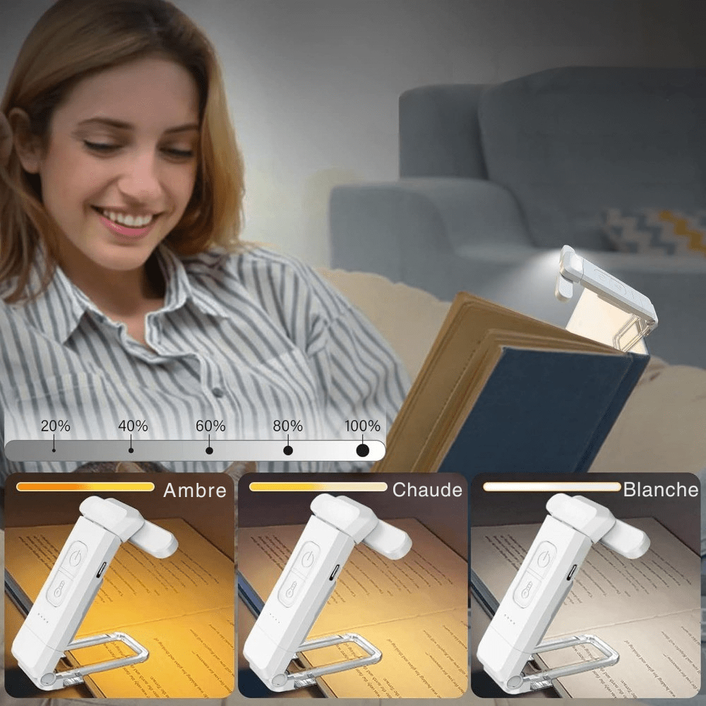 PDL ® - Lampe de lecture rechargeable double LED