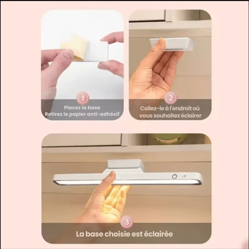 PDL® - Lampe de lecture suspendue à intensité réglable Blanc