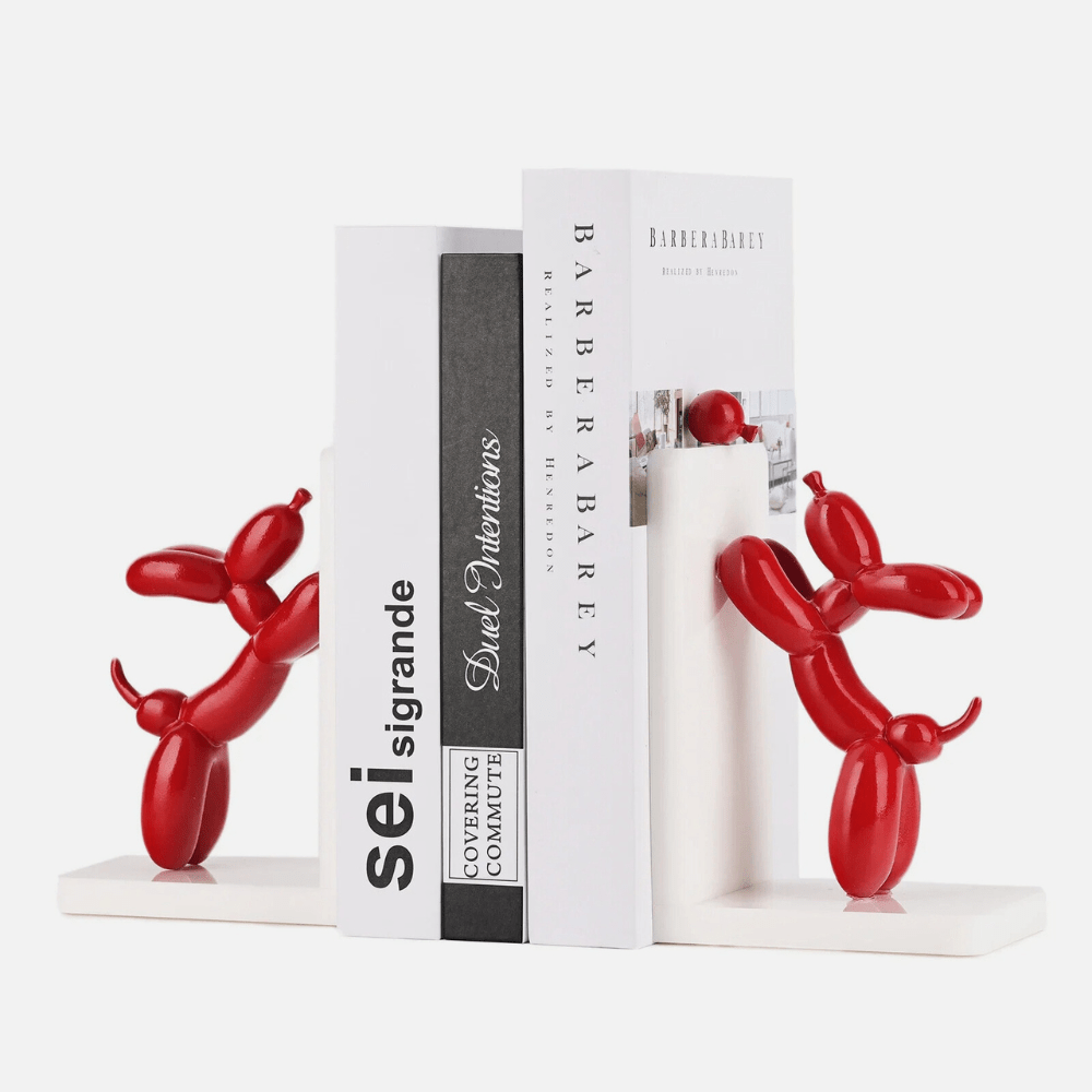 Serre livre 3D | Chiens | Paradis du lecteur Rouge (Ensemble de 2 pièces)