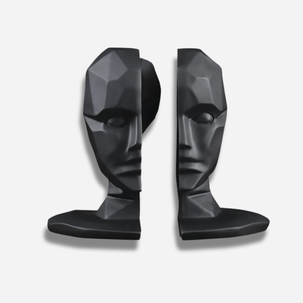 Serre livre 3D| Tête Humaine | Paradis du lecteur Noir