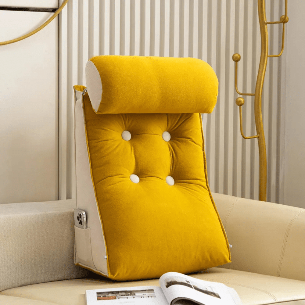Coussin de lecture moderne avec appui-tête