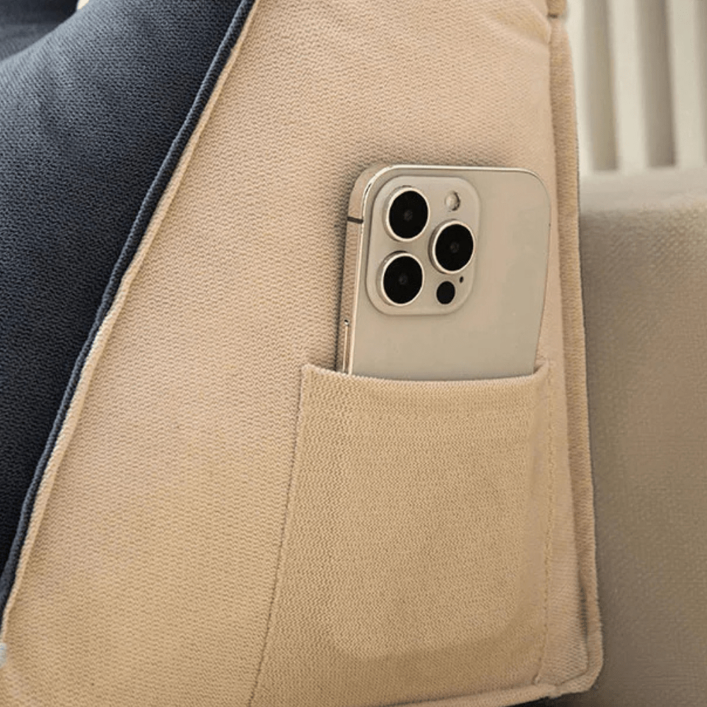 Coussin de lecture moderne avec appui-tête
