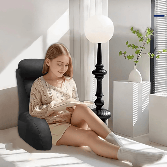 Coussin de lecture avec soutien cervical