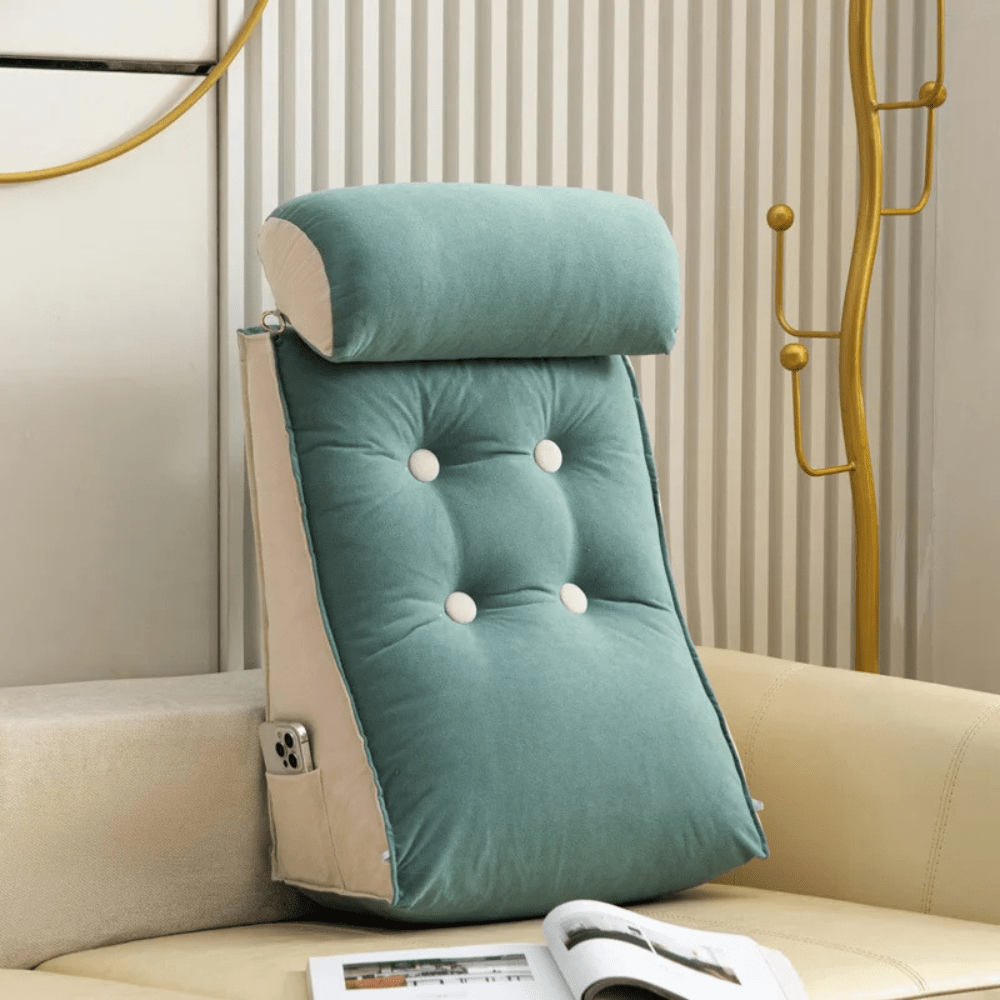 Coussin de lecture moderne avec appui-tête