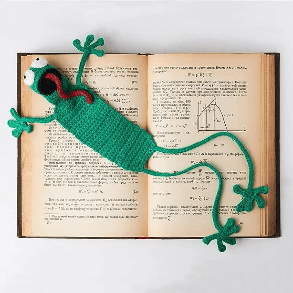 Marque-page au crochet | Grenouille | Paradis du lecteur Grenouille