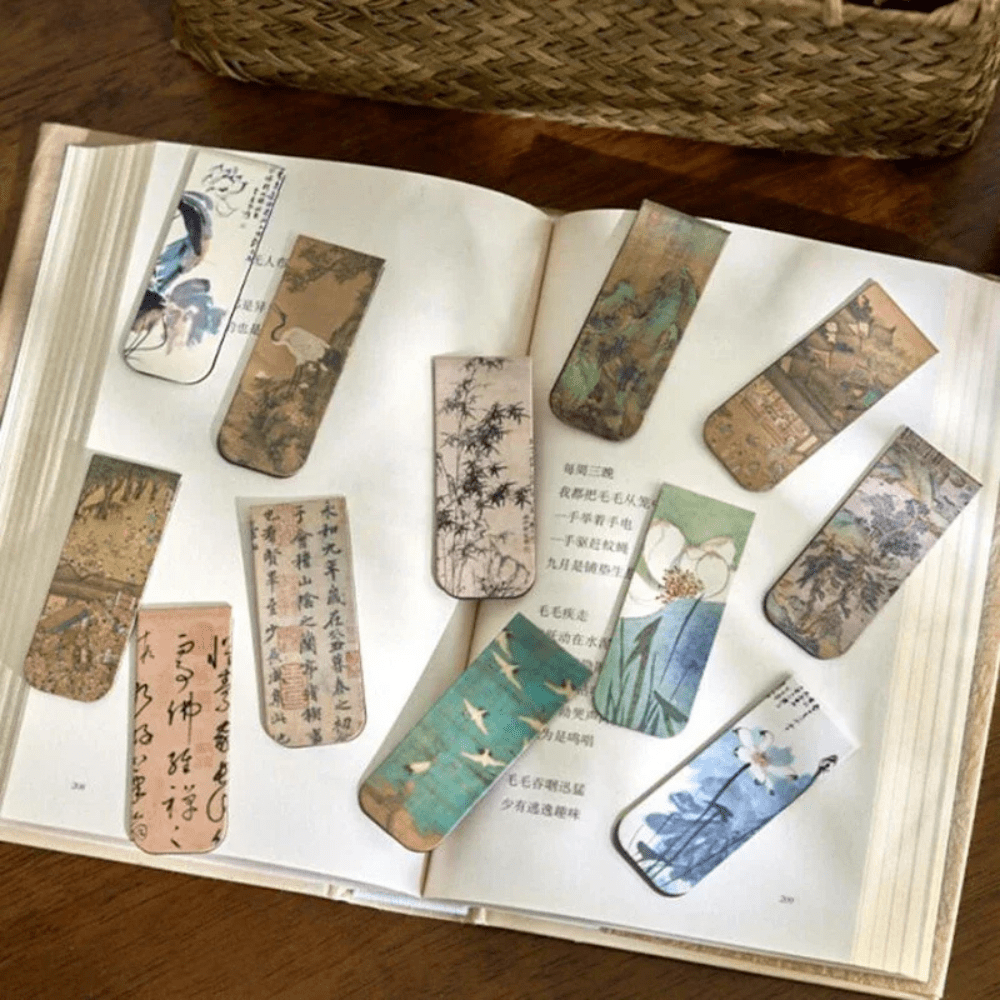 Marque-Page Magnétique Avec Porte-Stylo – Accessoire Pratique Pour Lecture, Étude, Bureau Et Voyage