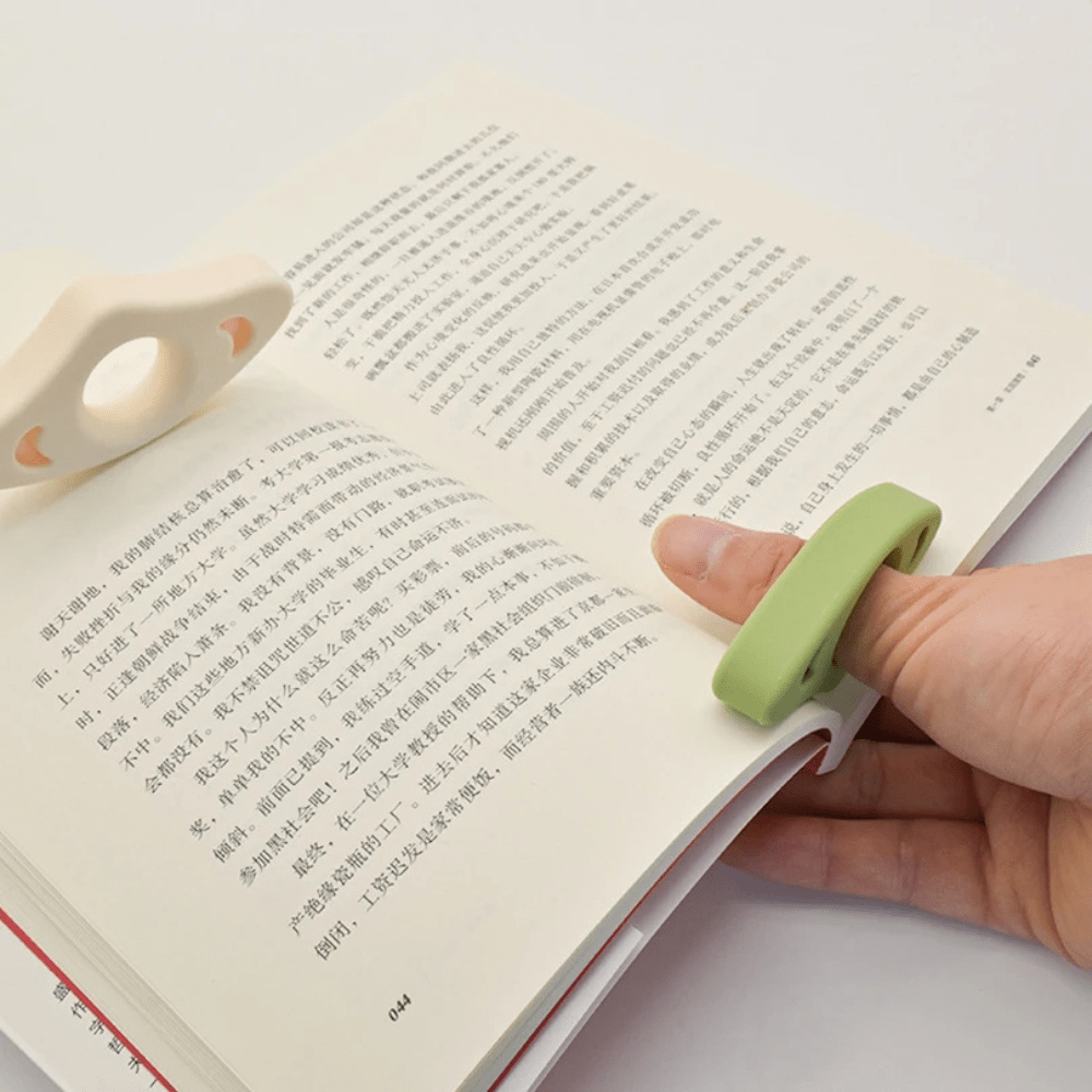 Paradis du lecteur - Bague de lecture pouce en silicone