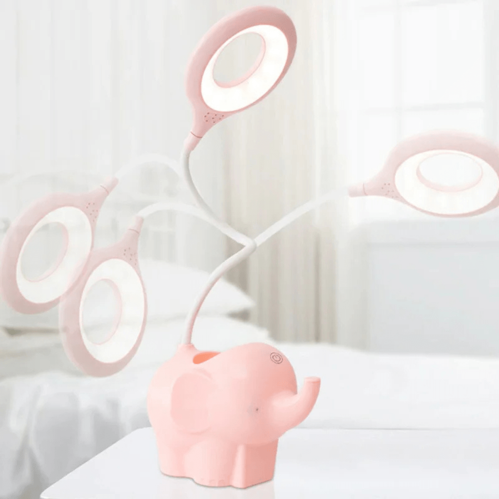 Paradis du lecteur - Lampe de lecture éléphant USB