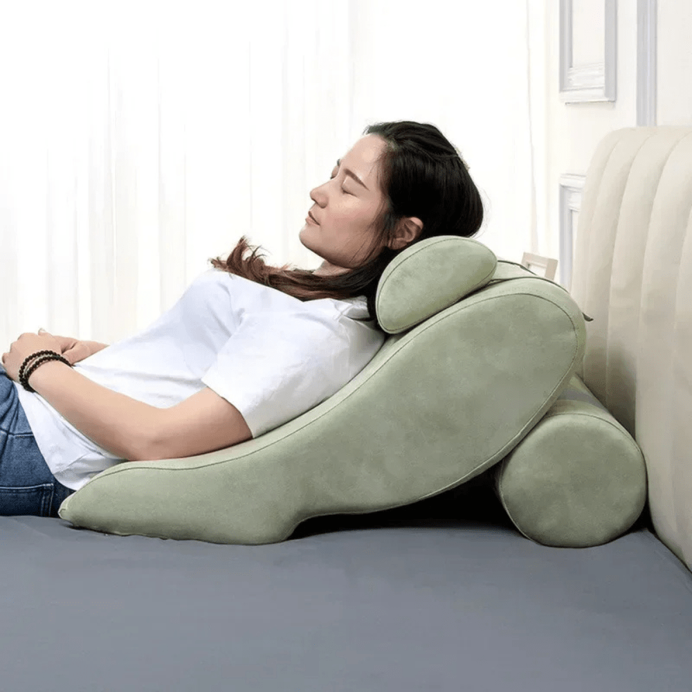 PDL® - Coussin de lecture anti-reflux avec appui-tête ergonomique