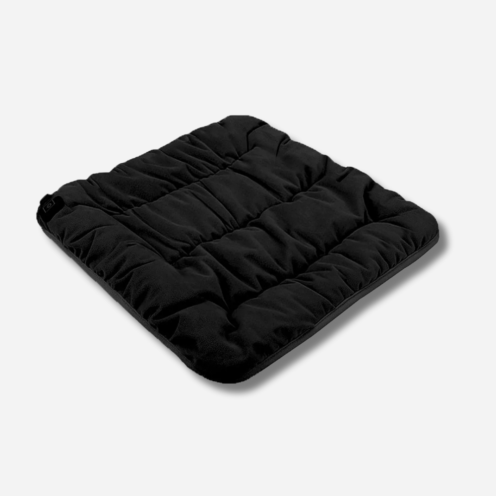 PDL® - Coussin de lecture chauffant électrique en velours doux Noir