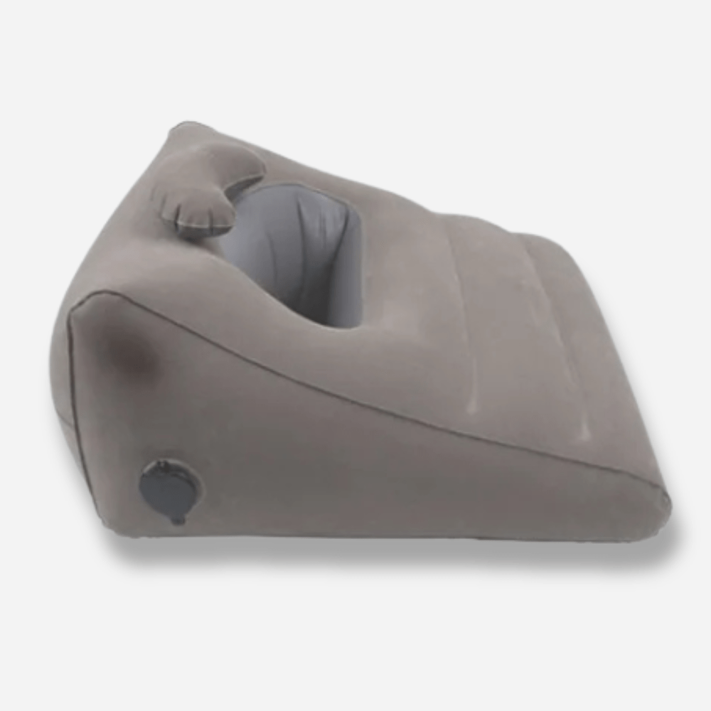 PDL® - Coussin de lecture orthopédique gonflable Gris