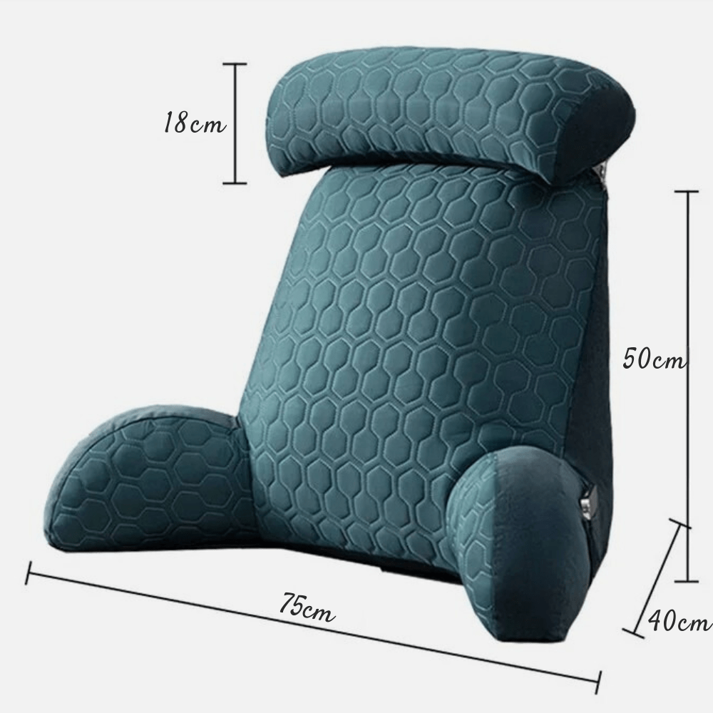 PDL® - Coussin de lecture pour lit avec accoudoirs