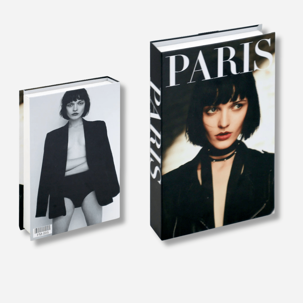 PDL® - Faux livres déco moderne avec illustrations de femmes 5