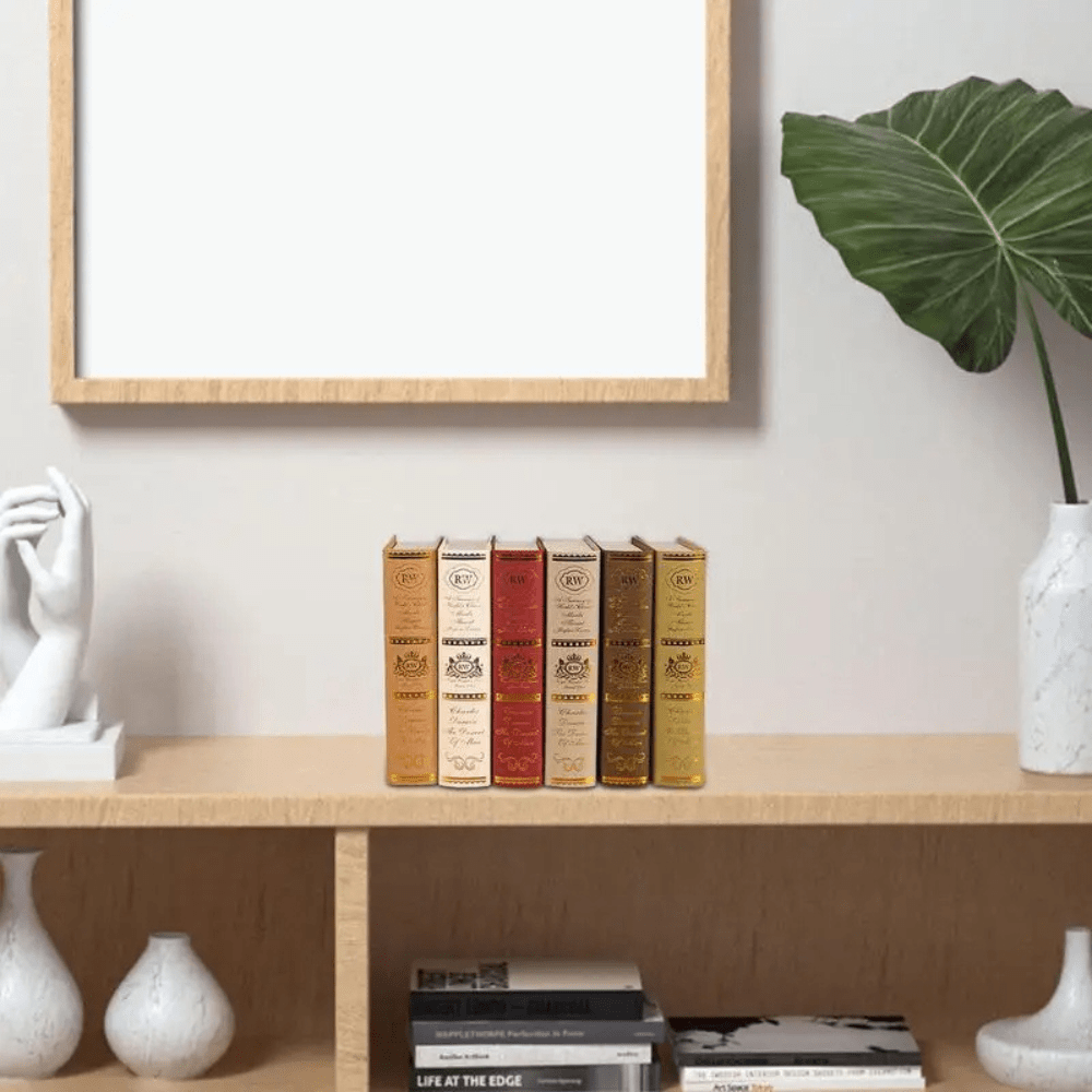 PDL® - Faux livres décoratifs rétro style européen Multi