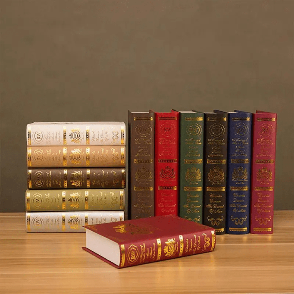 PDL® - Faux livres décoratifs rétro style européen Multi