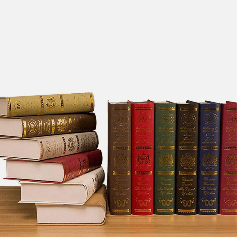 PDL® - Faux livres décoratifs rétro style européen Multi