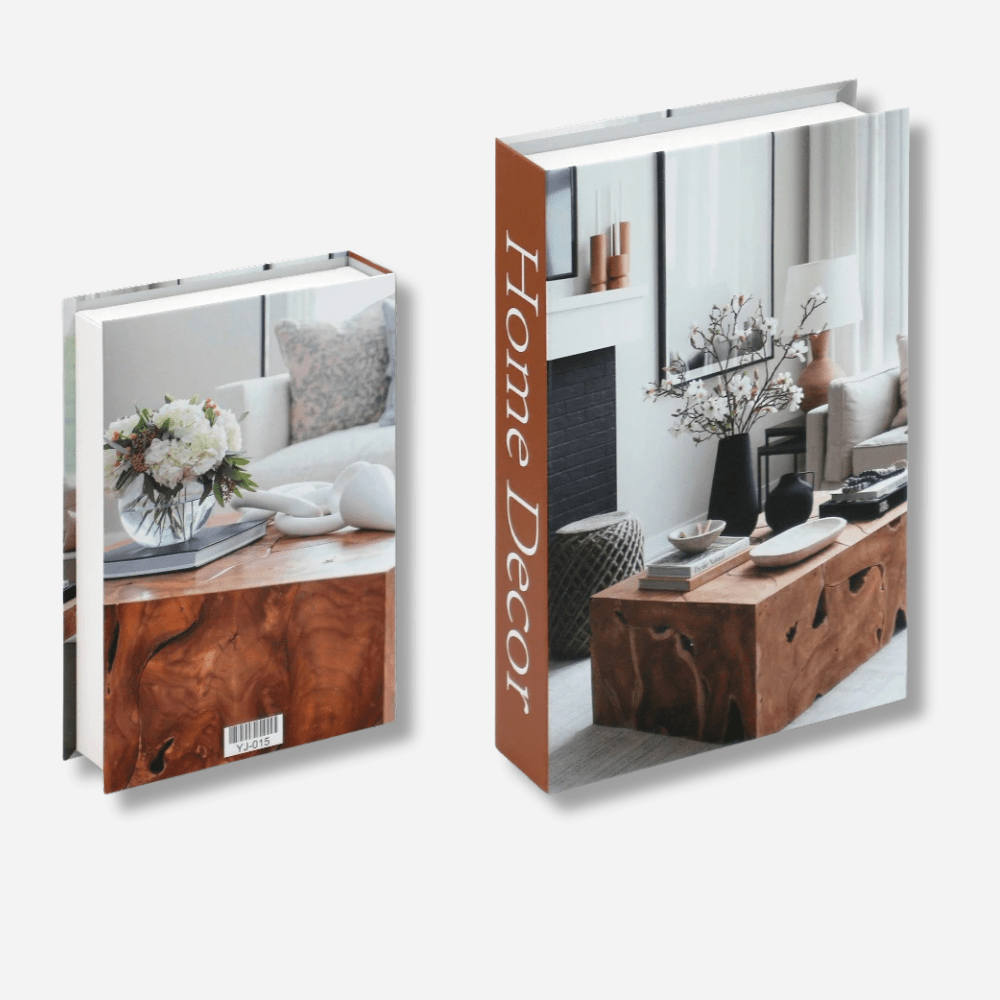 PDL® - Faux livres fleurs tendance décoration intérieure 1