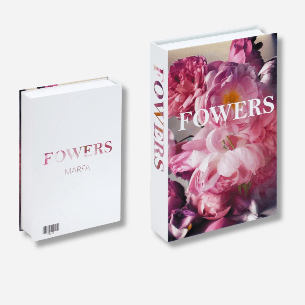 PDL® - Faux livres fleurs tendance décoration intérieure 2