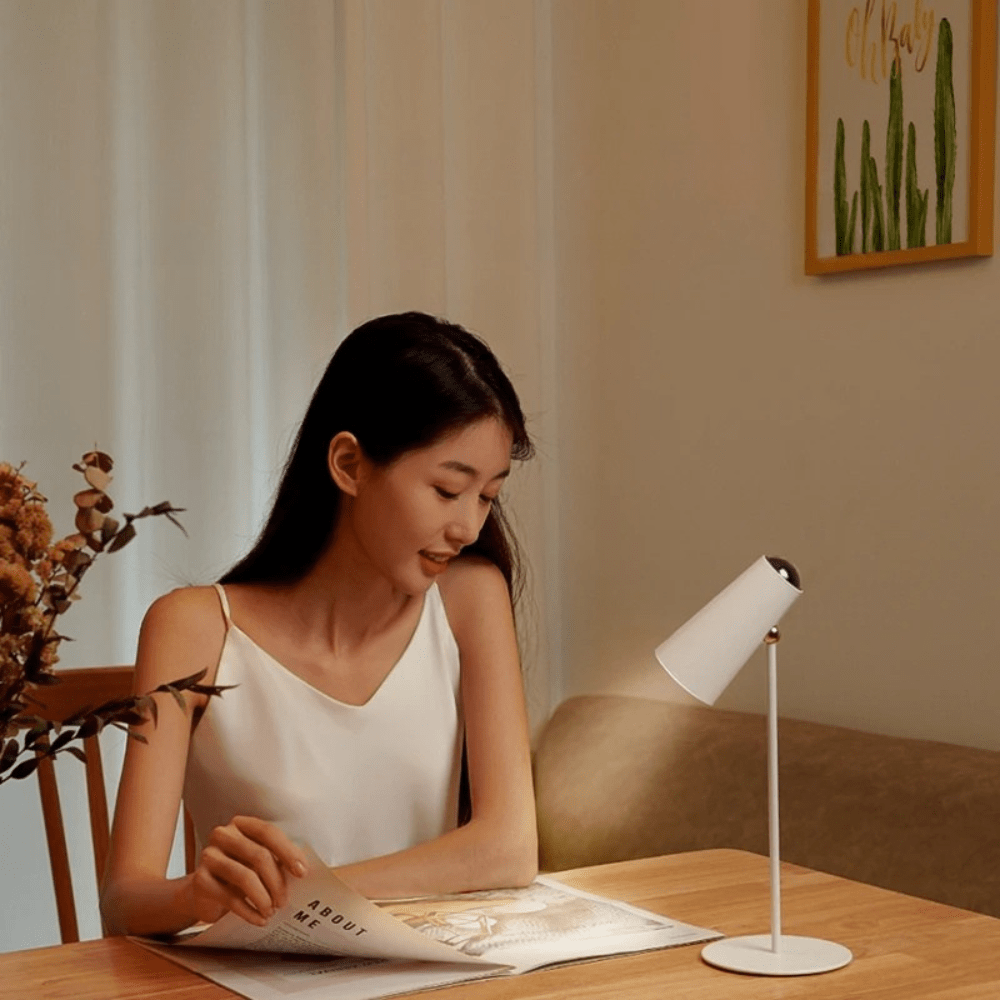 PDL® - Lampe de lecture détachable 720° LED USB 2000mAh Blanc